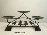 Iron Candle Holder