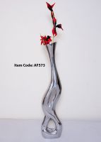 Aluminum flower vase