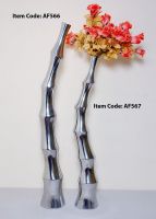 Aluminum flower vase