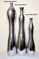Aluminum flower vase
