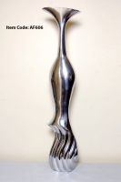 Aluminum flower vase
