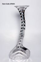 Aluminum flower vase