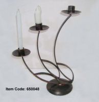 Iron Candle Holder