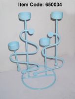 Iron Candle Holder