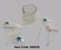 Iron Candle Holder with votive