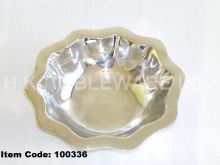 Aluminum Polished Fruit Bowl