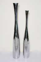 Aluminum flower vases