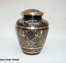 Brass Funeral Urn