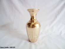 Brass flower vase