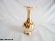 Brass flower vase