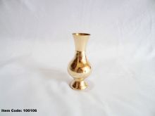 Brass flower vase