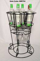 Iron Wine Rack