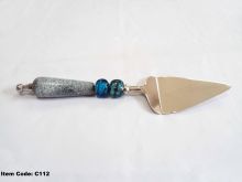 Beaded Cake Server