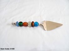 Beaded Cake Server
